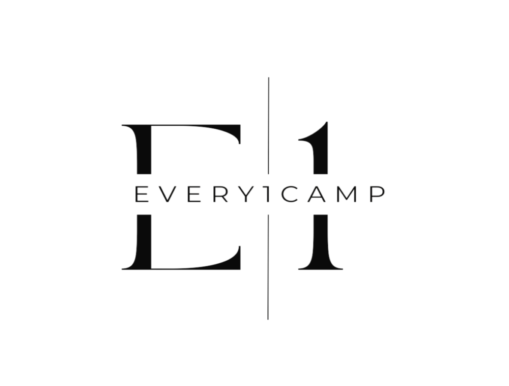 Logo of Every Camp featuring the text 'E1 EVERYCAMP' in a modern design.